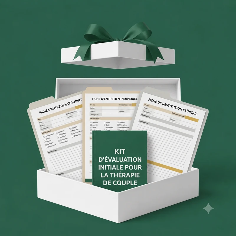 Bonus 1 : kit d'évaluation initiale pour la thérapie de couple