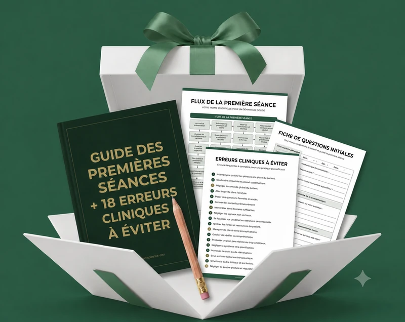 Bonus 4 : guide des premières séances et 18 erreurs cliniques à éviter