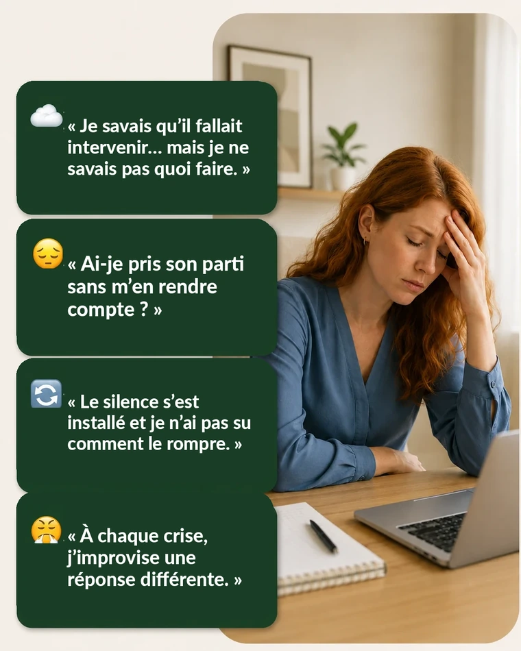 Situations fréquentes dans lesquelles un thérapeute peut avoir besoin de davantage de structure en séance.